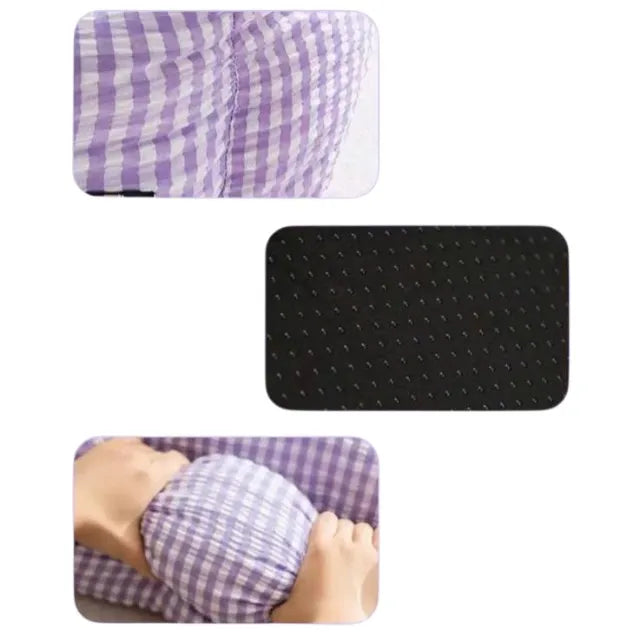 Modern Soft Dog & Cat Cooling Travel Pet Sleeping Mat - Anti-Bite, Warm Animal Pattern, Polyester/Cotton, All Seasons Use