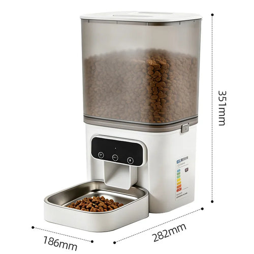 4L WiFi stainless steel bowl, remote control, timing & quantitative feeding